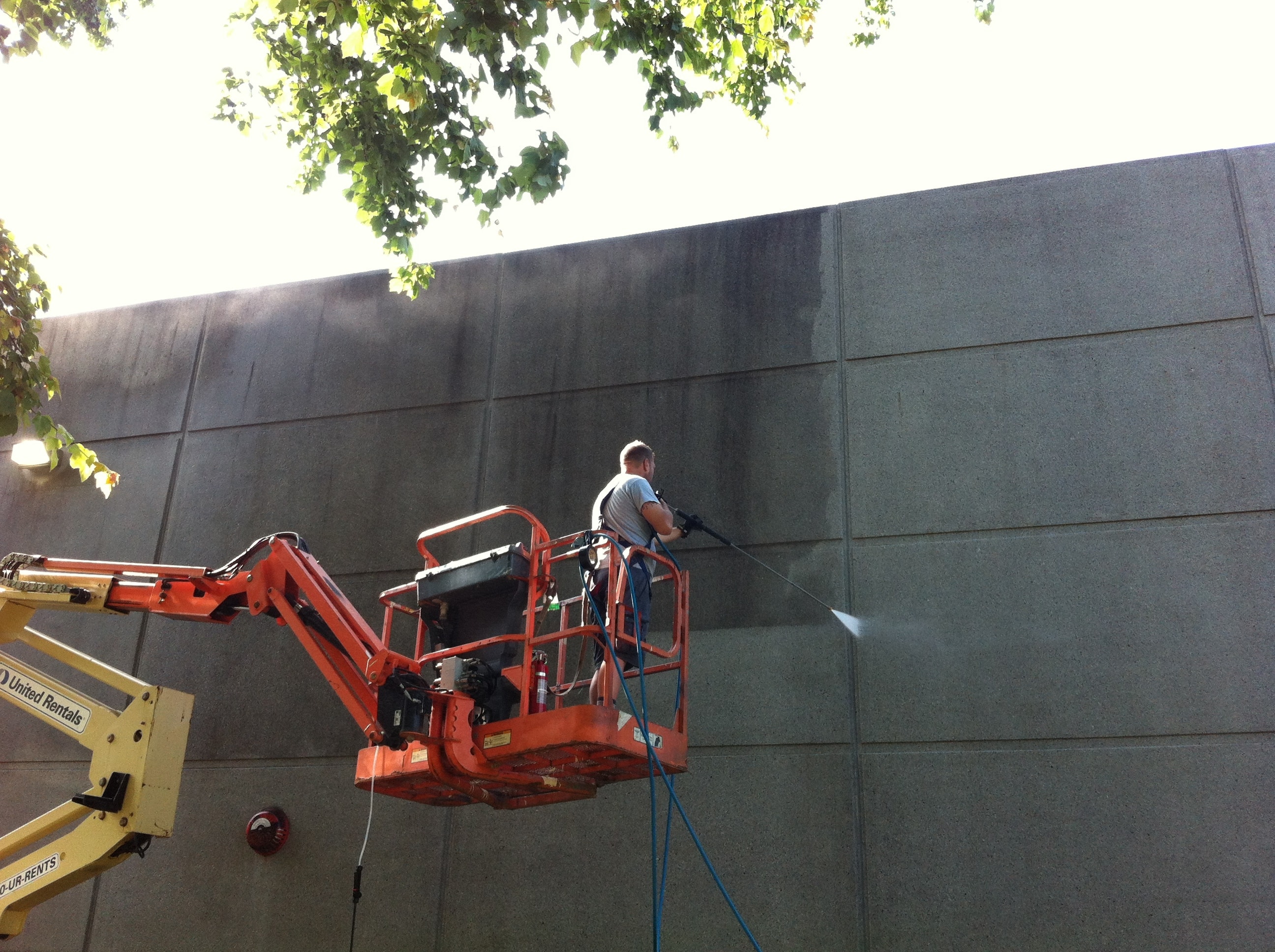 Commercial Pressure Washing project 2