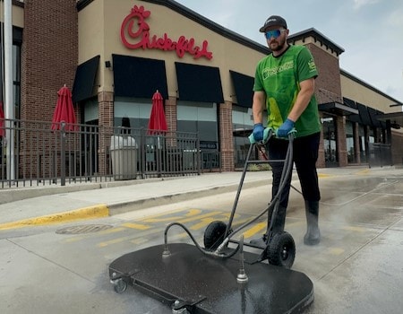Commercial Pressure Washing project 4