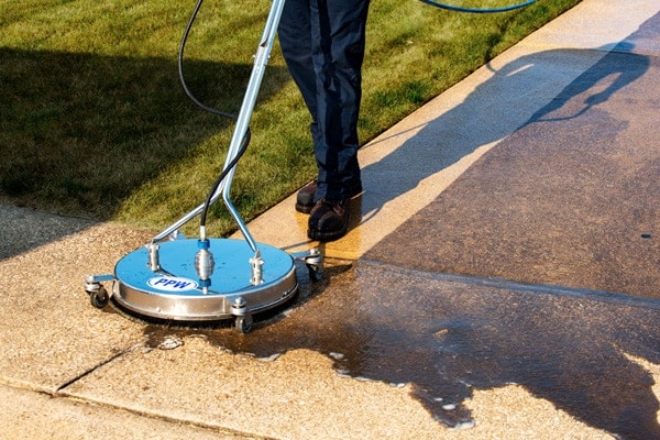 Concrete Pressure Washing project 4